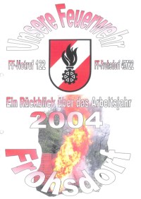 Deckblatt Jahresrückblick 2004