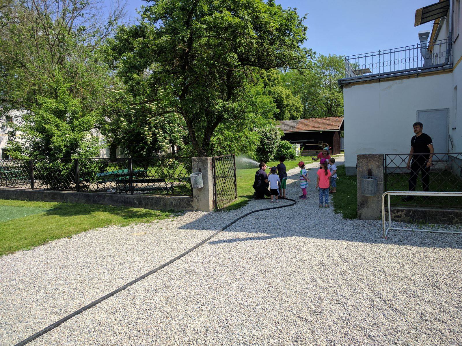 Besuch im Kindergarten