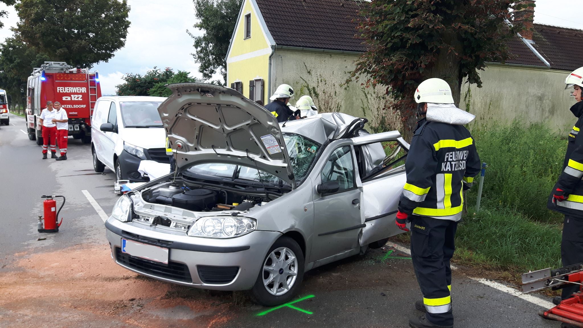 Verkehrsunfall auf der L4090