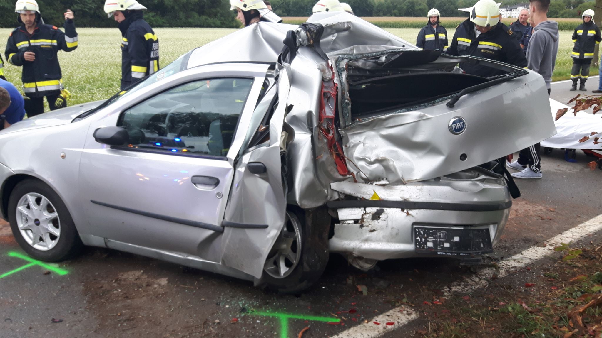 Verkehrsunfall auf der L4090