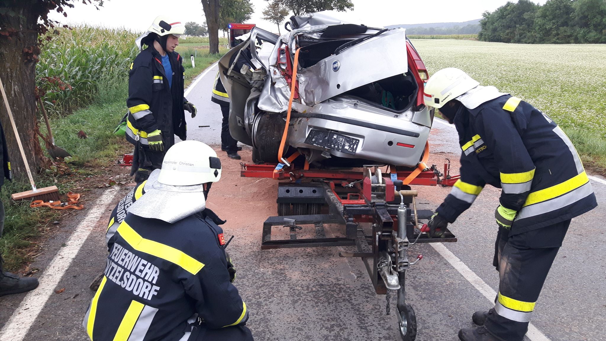 Verkehrsunfall auf der L4090