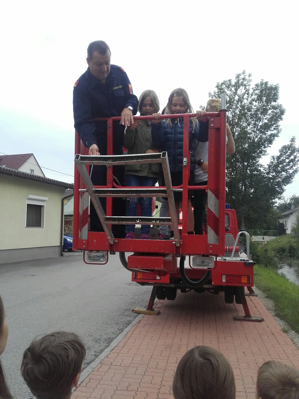 Besuch im Feuerwehrhaus