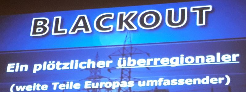 Fachvortrag BLACKOUT