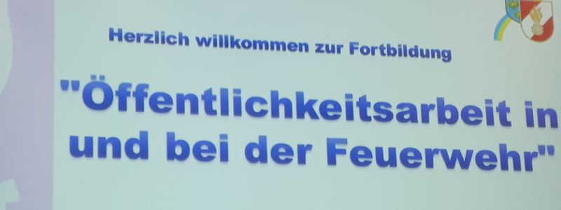 Fortbildung Öffentlichkeitsarbeit