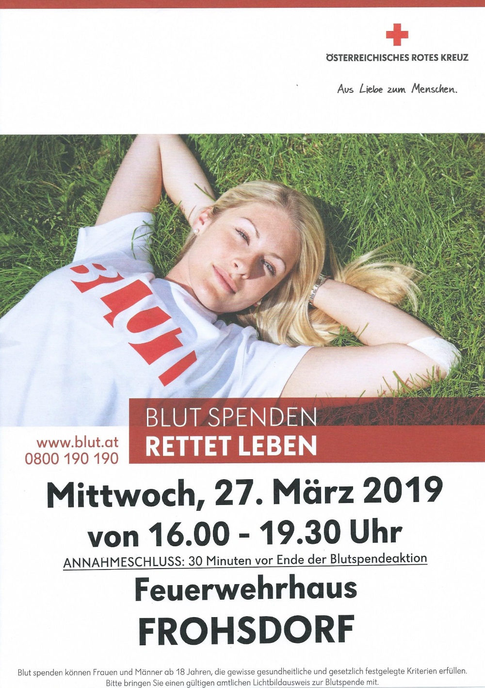 Blutspenden 2019