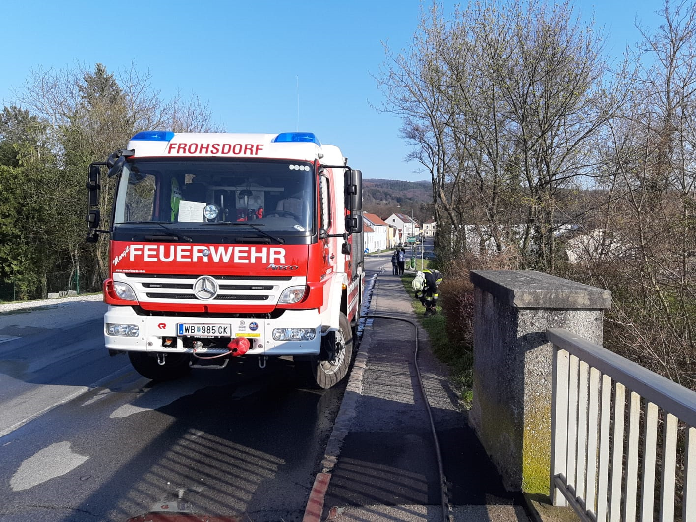 Flurbrand in der AU