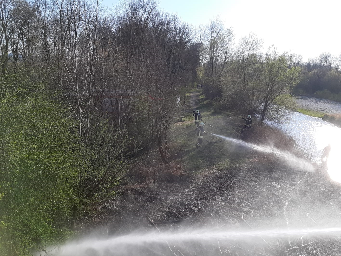 Flurbrand in der AU