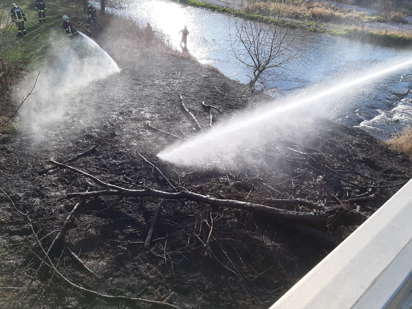 Flurbrand in der AU