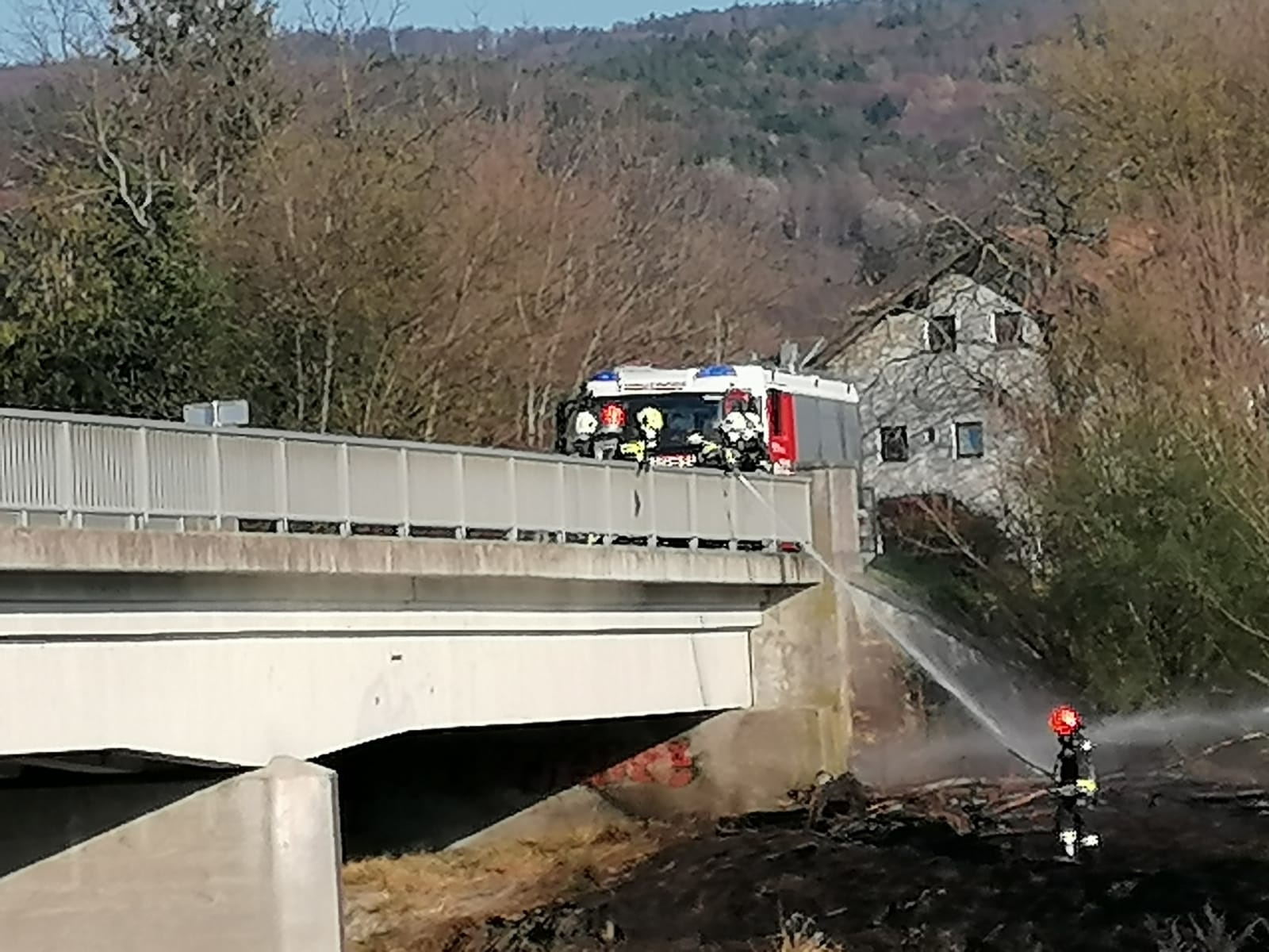 Flurbrand in der AU