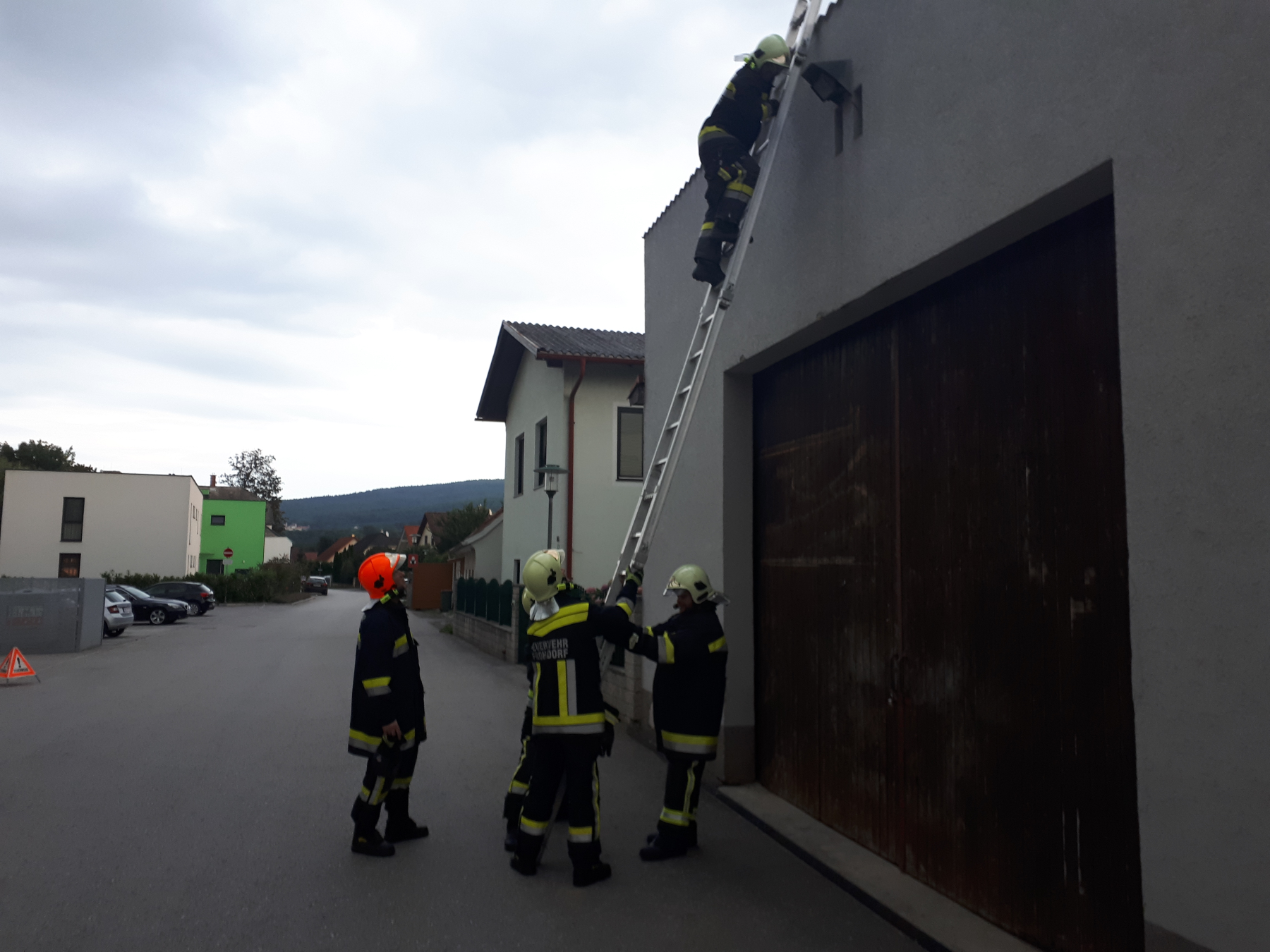 Übung Leitern und Steig