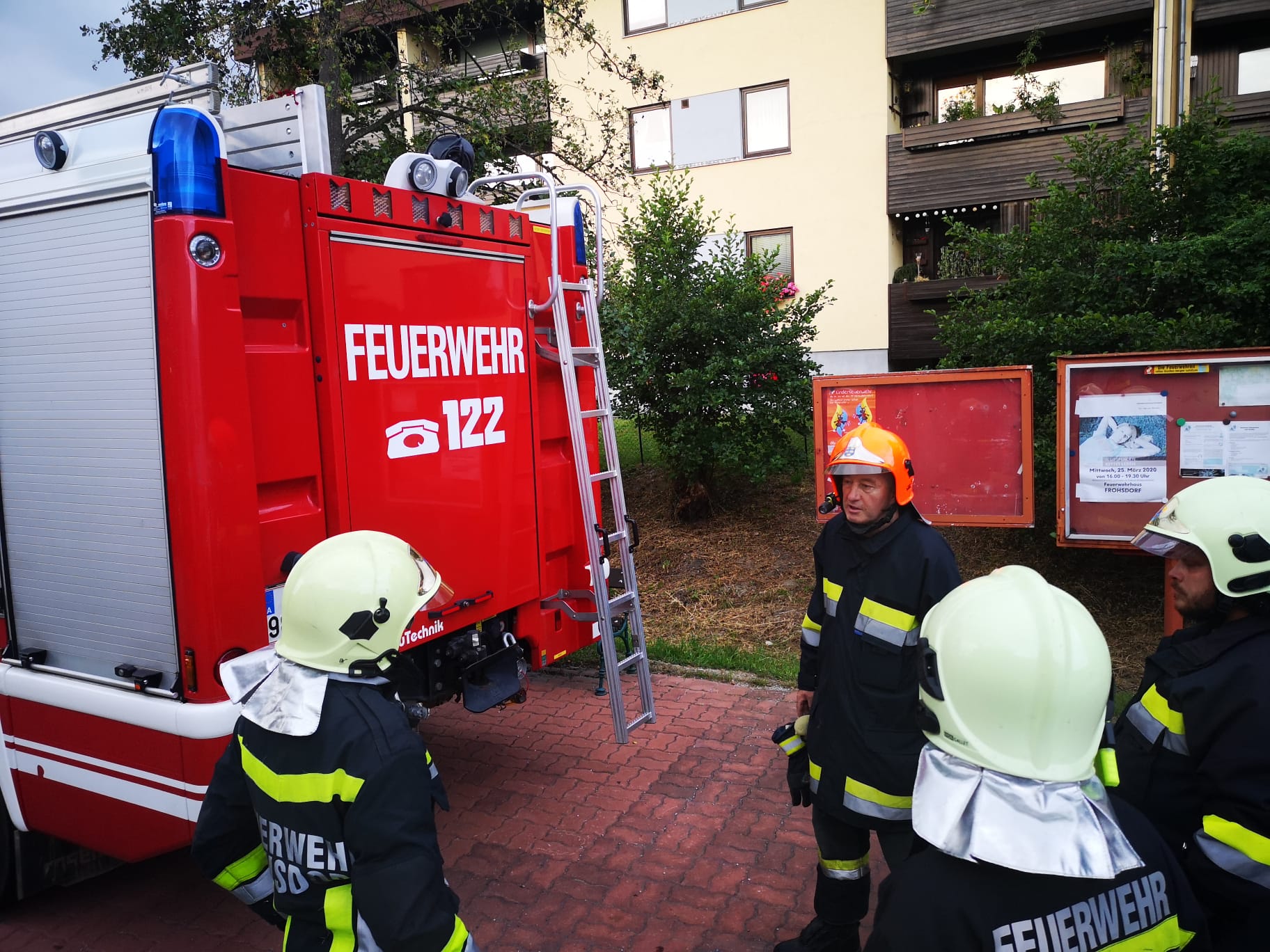 Übung Leitern und Steig
