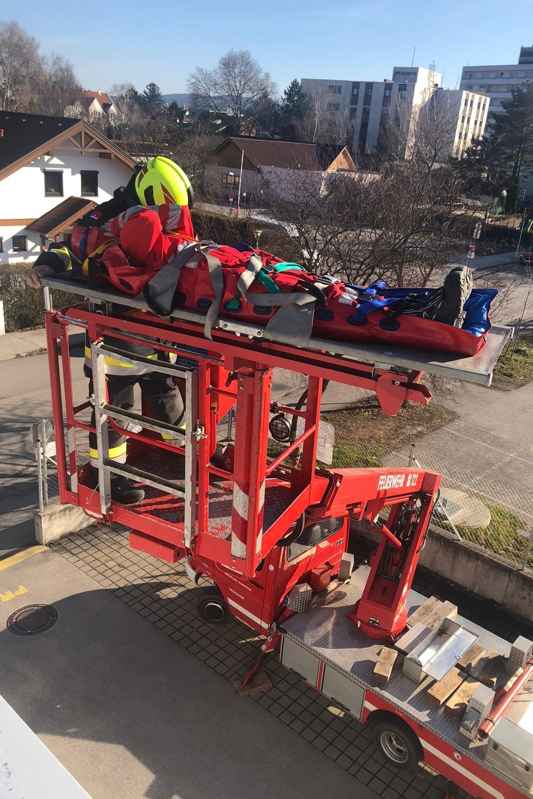 Übung mit dem RK