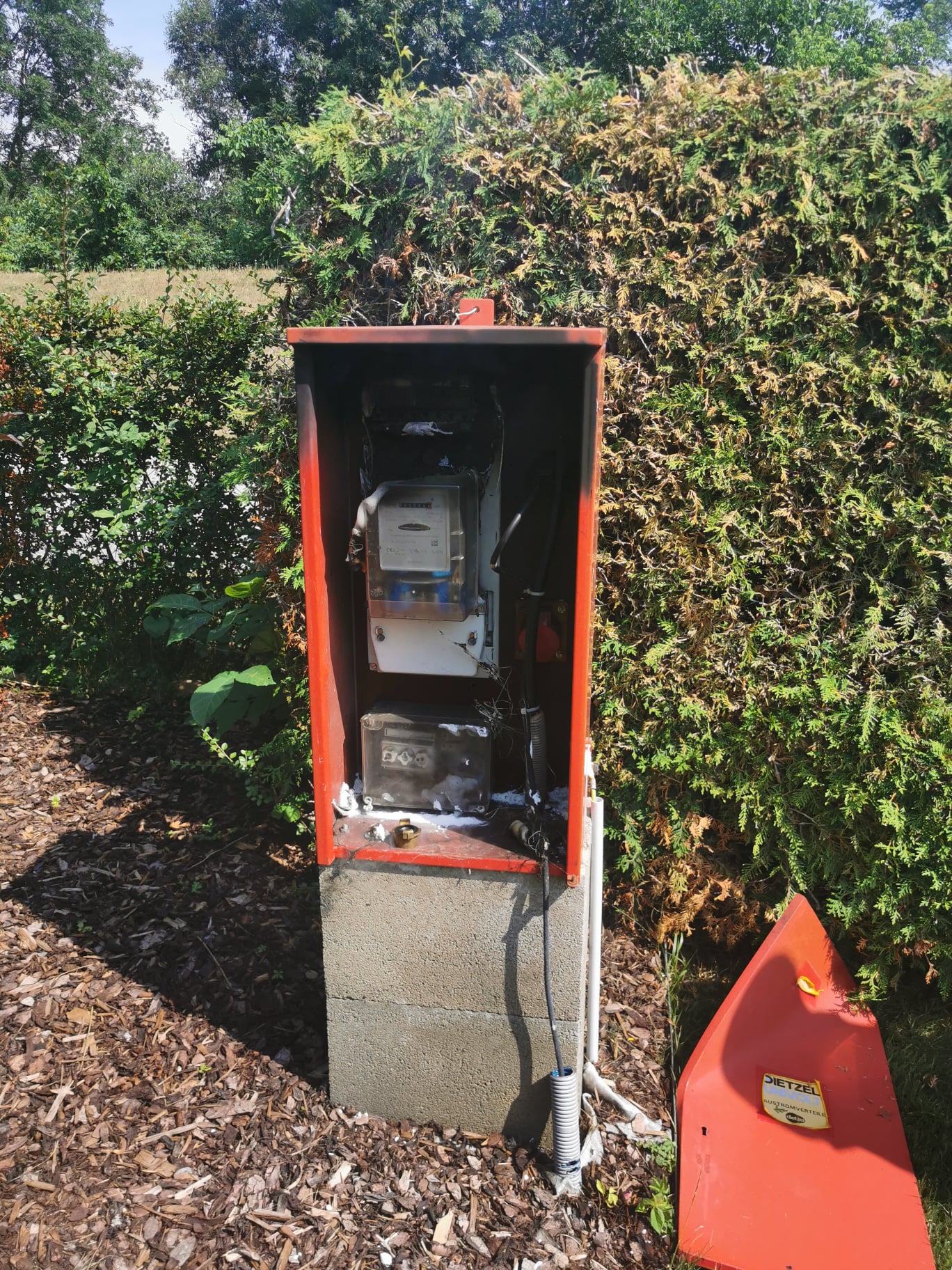 Brand Stromverteiler