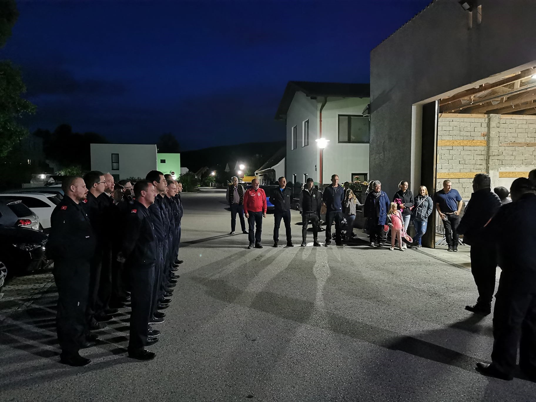 Verabschiedung WM Feuerwehrsport