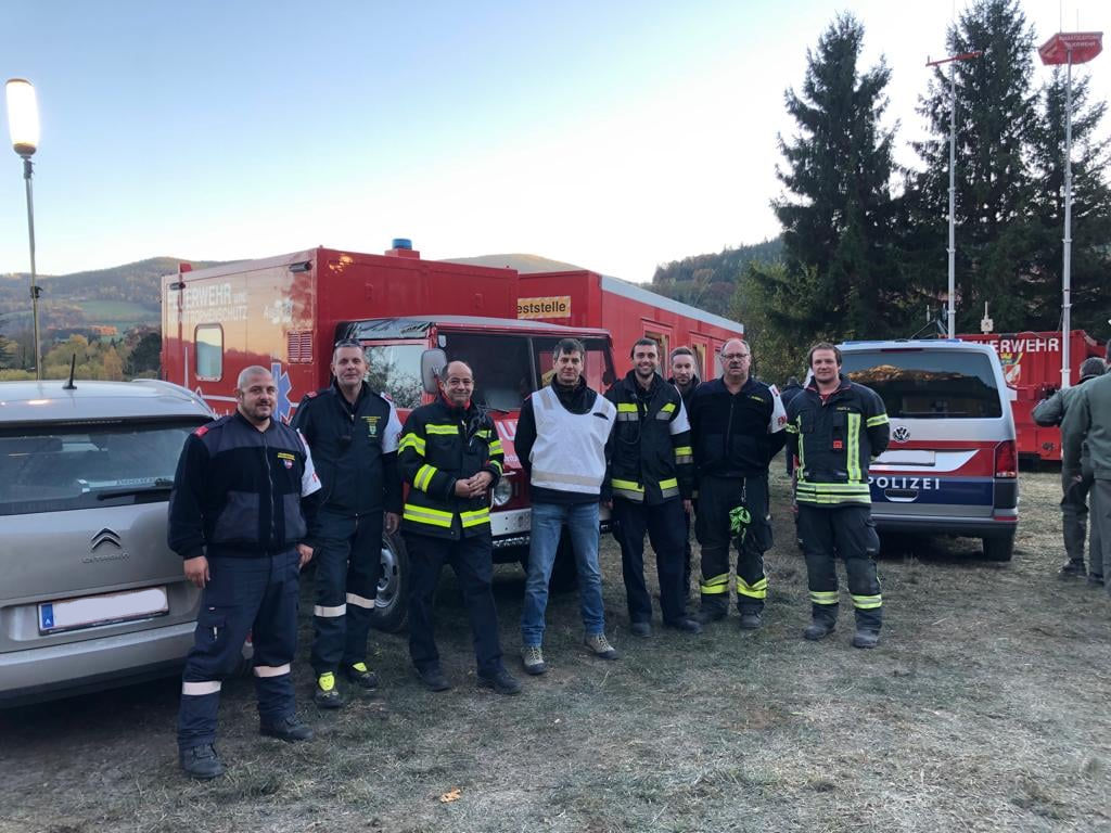 Unterstützung als FMD beim Waldbrand