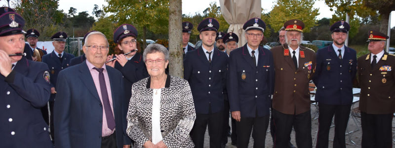 Besuches bei deutschen Feuerwehrkameraden