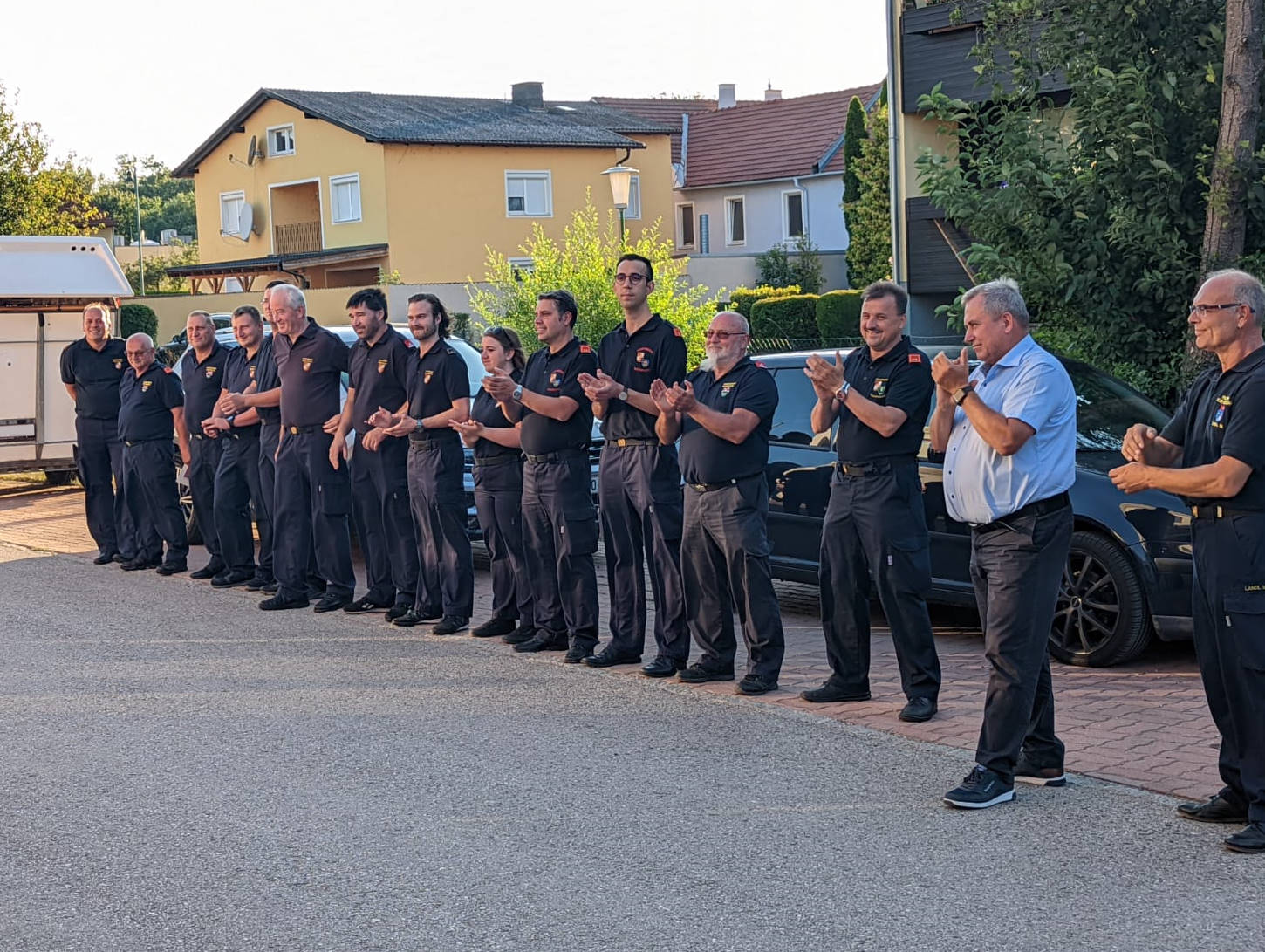 Verabschiedung  internationaler Feuerwehrsport CTIF