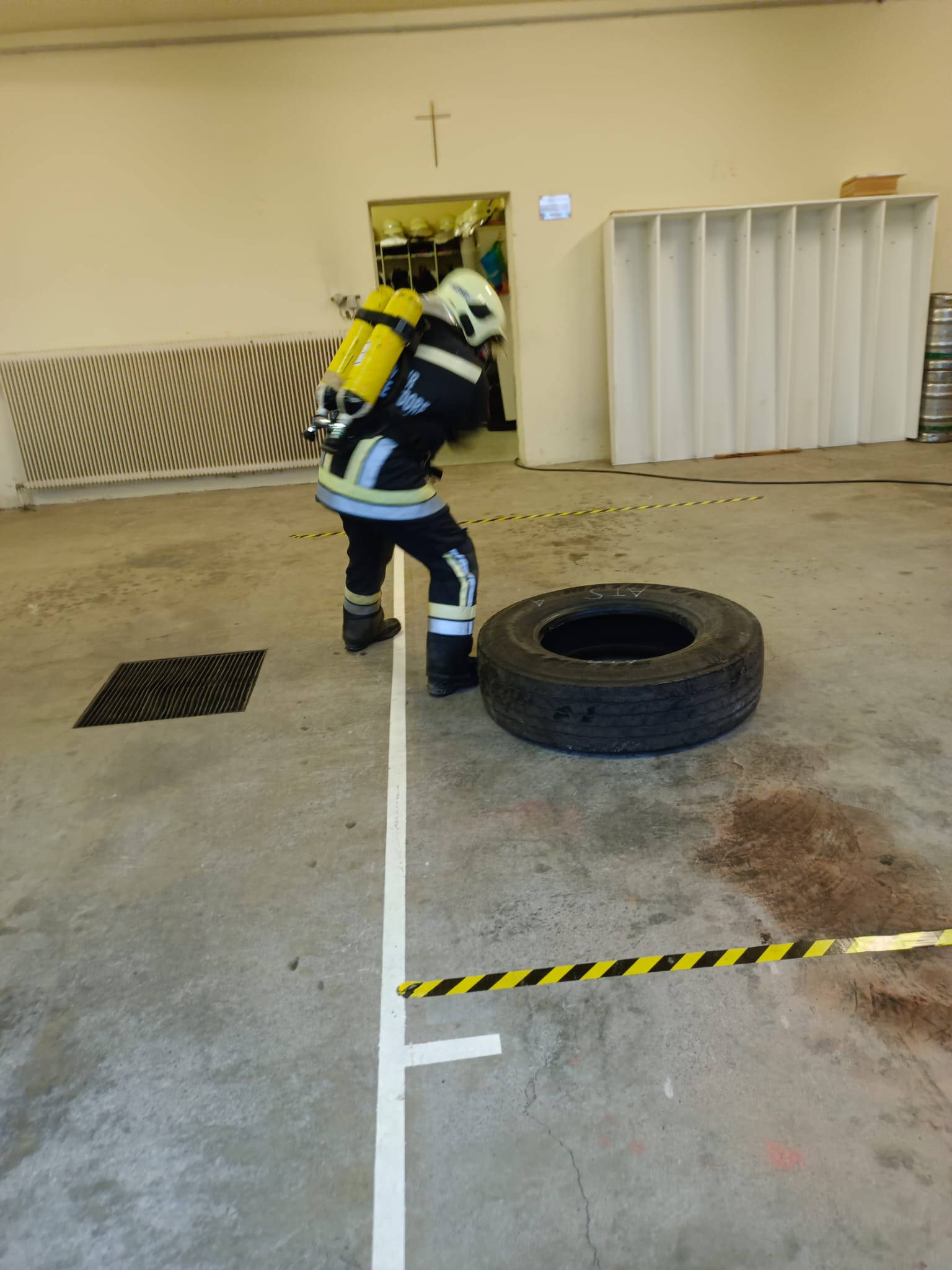 Leistungstest für Atemschutzträger