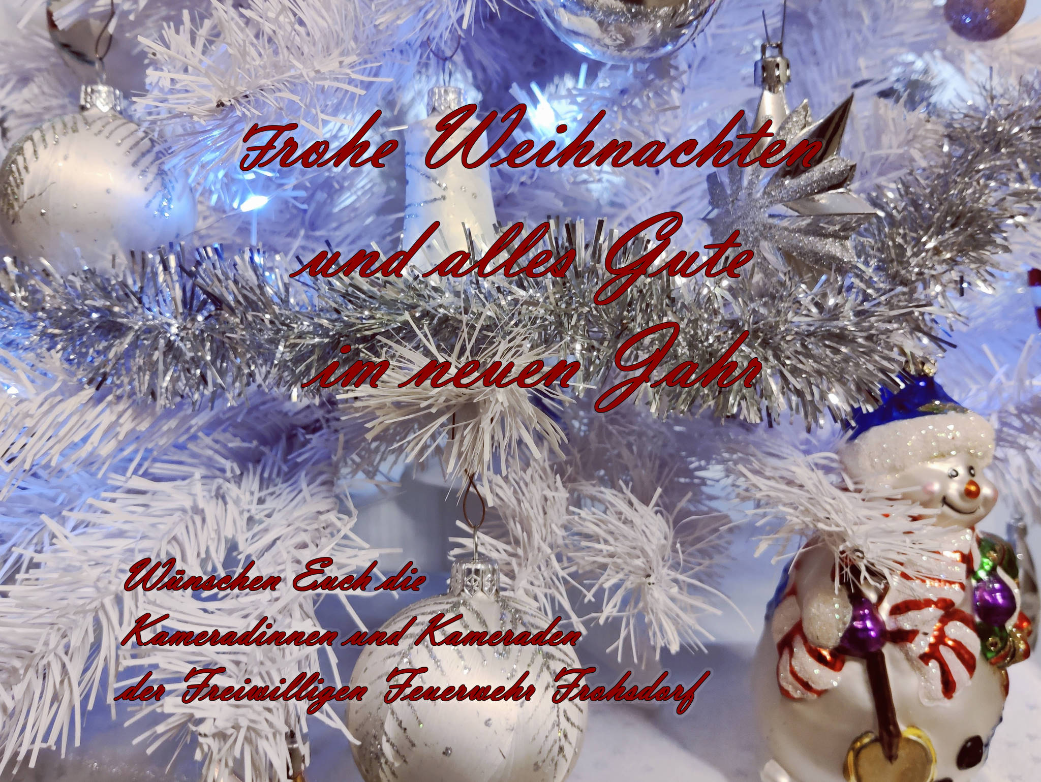 Frohe Weihnachten