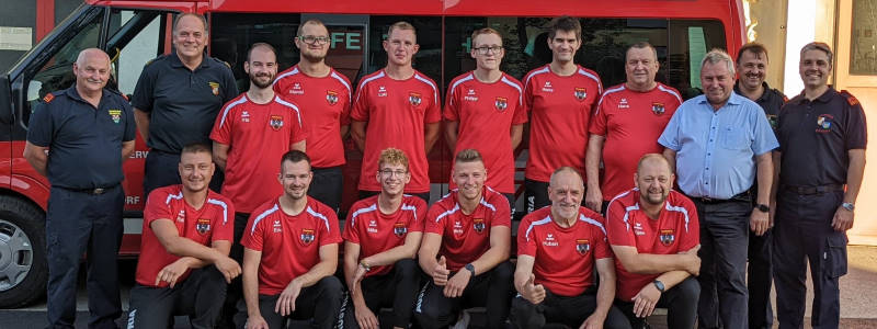 Verabschiedung  internationaler Feuerwehrsport CTIF