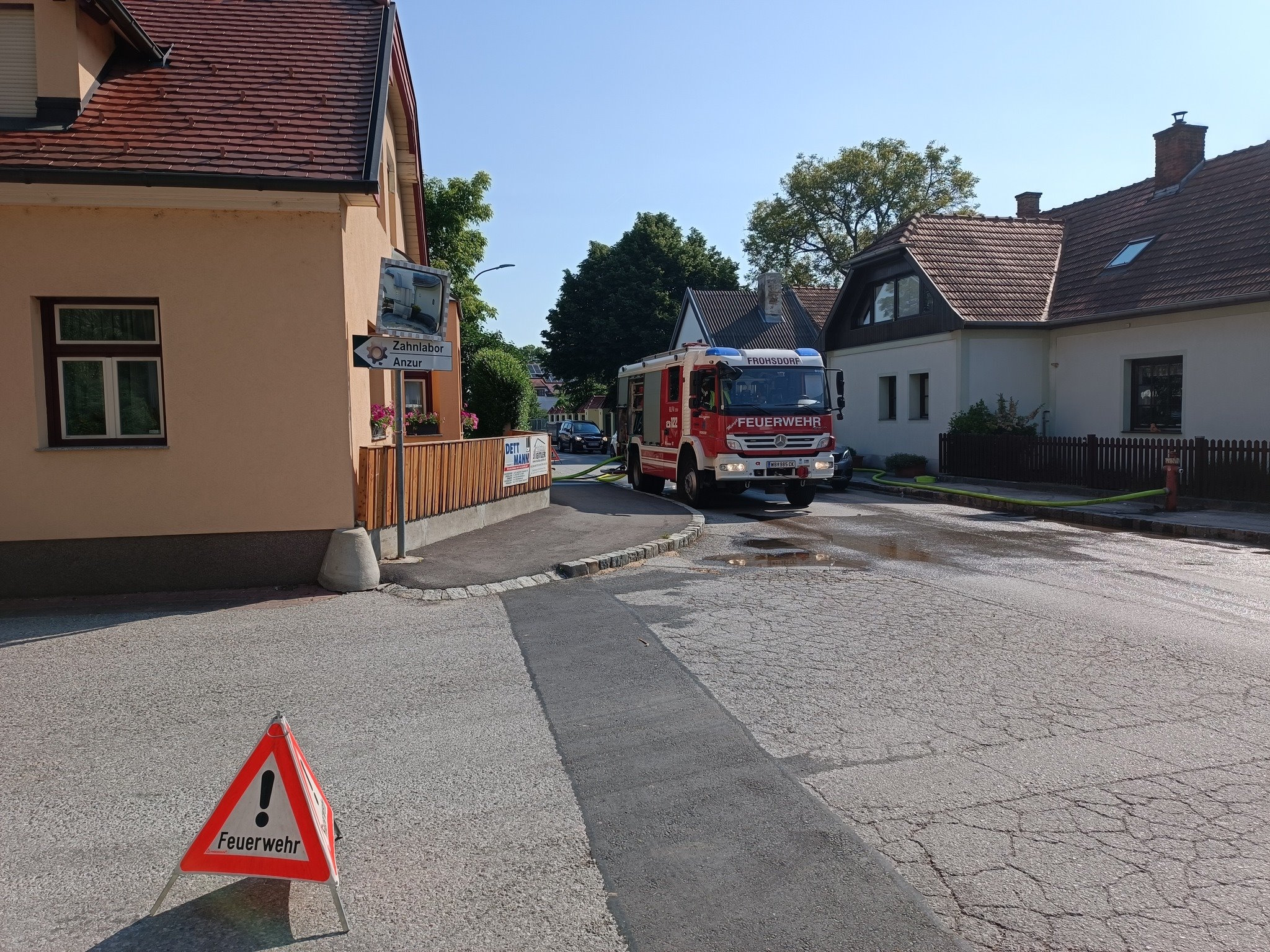 B1 Brandeinsatz