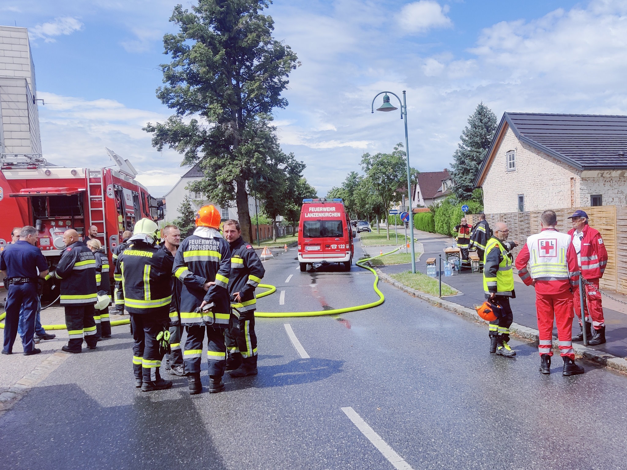 Brandverdacht in Gewerbebetrieb