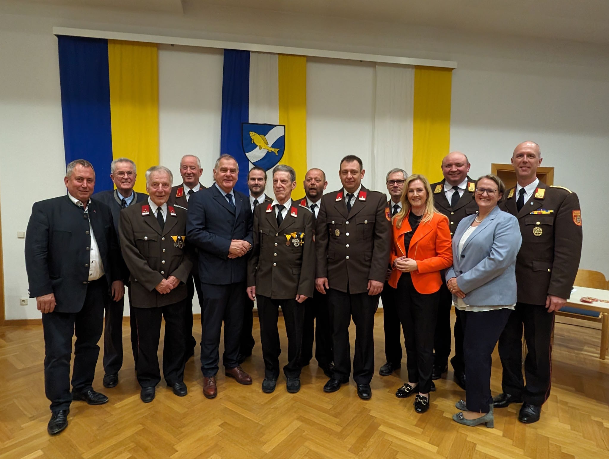 Ehrung am Abschnittsfeuerwehrtag WN Süd