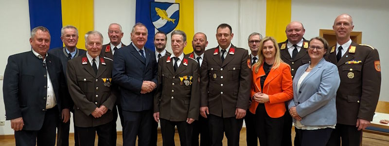 Ehrung am Abschnittsfeuerwehrtag WN Süd