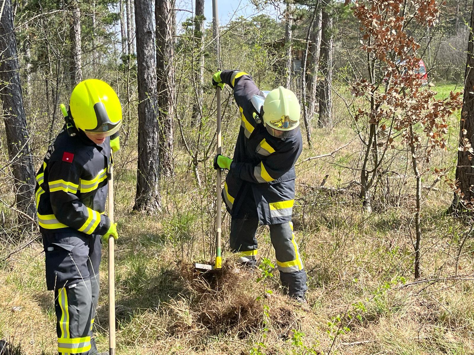 Grundausbildung „Wald- und Flurbrandbekämpfung“