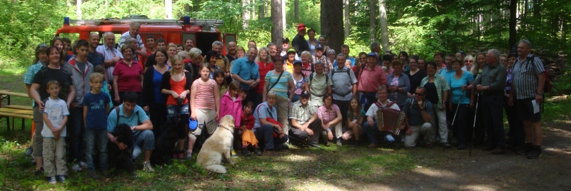 Gruppenfoto Wandertag