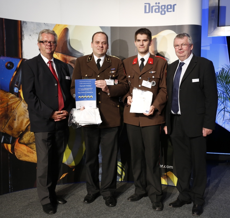 Preisverleihung Dräger Webseitenbewerb 2013 FF Frohsdorf