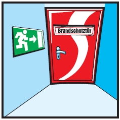 Brandschutztür