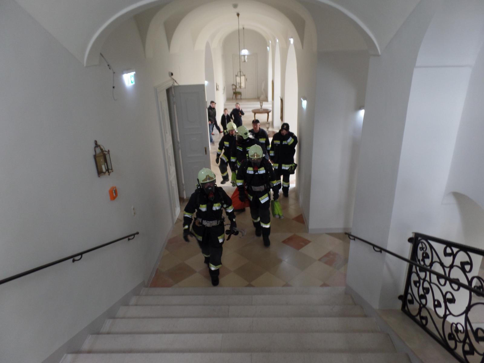AS-Trupp im Schloss Frohsdorf