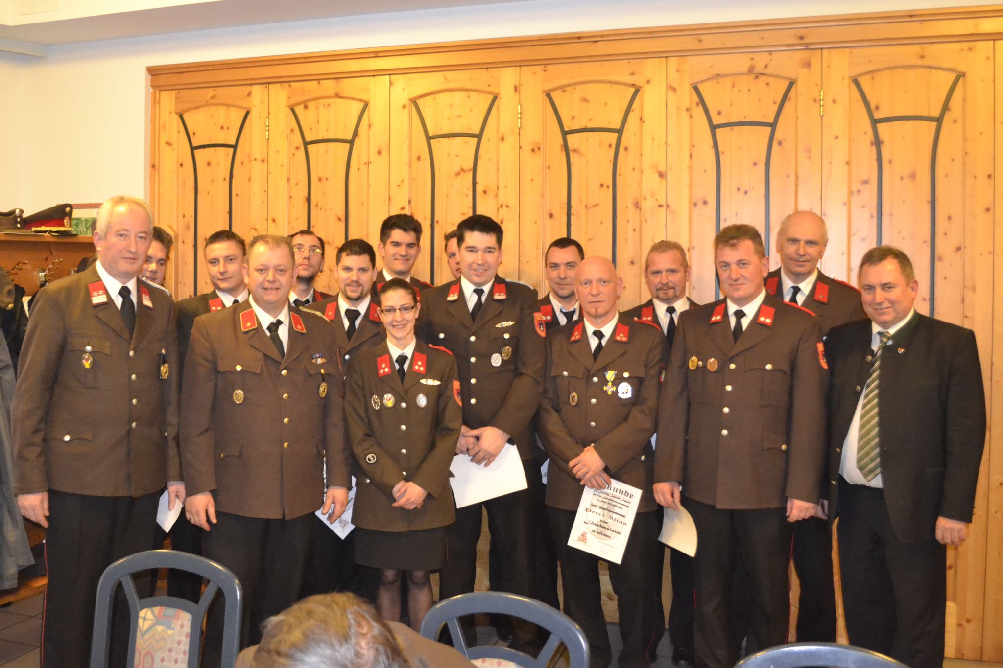 Beförderung 2016