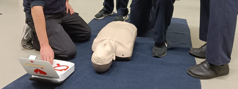 Schulung Defibrillator