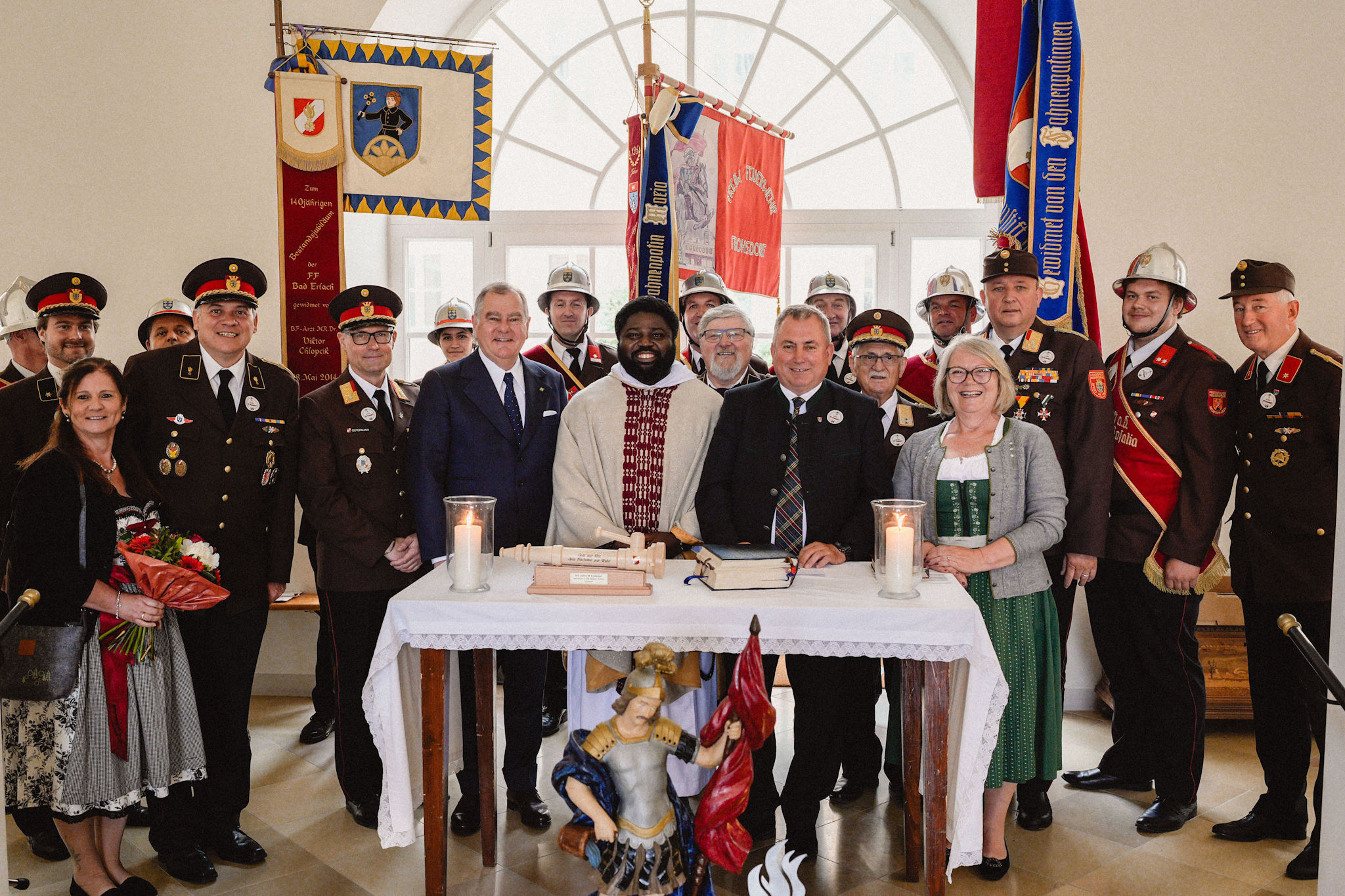125 Jahre Freiwillige Feuerwehr Frohsdorf und Florianifeier